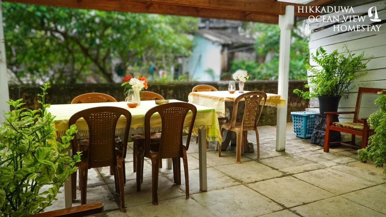 Hikkaduwa Ocean View Homestay Ngoại thất bức ảnh